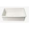 Alfi Brand White 32 inch x 19 inch Single Bowl Fireclay Undermount / Drop In Fireclay Kitchen Sink ABF3219SUD-W - alternate 4
